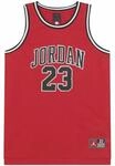 Jordan Unisex Kinder Big Kids 23 Trikot T-Shirt, Rot, 8-10 Jahre EU