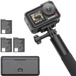 DJI Osmo Action 5 Pro Adventure Combo, Action Cam 4K mit 1/1.3" Sensor, 12 Std.