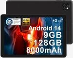 T10W Android 15 Tablet 10 Zoll 16GB RAM +128GB ROM (2TB TF) 2025 Neueste Tablet mit