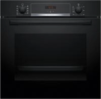 Bosch HBA514BB3, Serie 4, Einbau-Backofen 60 x 60 cm, LED-Display-Steuerung,