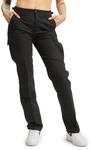Brandit Women BDU Ripstop Pants, Farbe: Black, Gr&ouml;&szlig;e: 32