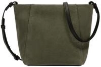 LIEBESKIND BERLIN Leder Schultertasche Umh&auml;ngetasche Chudy Suede Hobo Bag Cypress