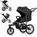 Kinderkraft HELSI 2 Buggy bis 27 kg, Buggy ab geburt, Laufkinderwagen mit gro&szlig;e
