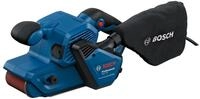 Bosch Professional Bandschleifer GBS 750 (850-W-Motor, inkl. Textilschleifband,
