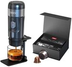 HiBREW Tragbare 3-in-1-Kaffeemaschine mit Koffer 80W H4A-premium