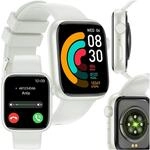 FOREVER Smartwatch IGo Watch 3 Wei&szlig; &ndash; Smartwatch Damen und Herren 1.83 Zoll -