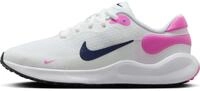 Nike Revolution 7 Schuh f&uuml;r &auml;ltere Kinder, White/Midnight Navy-Playful Pink,