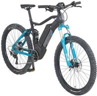 Prophete Herren Graveler e8000 E-Bike, Firmamentblau, Rahmen innen schwarz matt,