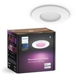 Philips Hue Smart Slim Einbauleuchte, 90mm, wei&szlig;es & Farbiges Licht, Bluetooth