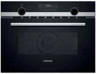 Siemens CM585AGS1 iQ500, Einbau-Mikrowelle mit Hei&szlig;luft, 60 x 45 cm, 900 W, 44...