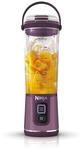 Ninja Blast Tragbarer Mixer/Blender/Smoothie Maker, 530ml Becher, Lila