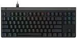 Logitech G G515 TKL Kabelgebundene flache Gaming-Tastatur, US QWERTY-Layout - Schwarz