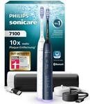 Philips Sonicare 7100 elektrische Zahnb&uuml;rste, Schallzahnb&uuml;rste mit App, 4 Putzmodi