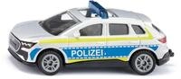 Siku 1552, Audi Q4 e-tron Polizei, Metall/Kunststoff, Blau/Silber, Spielzeug-Auto