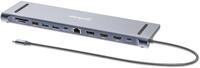 Manhattan Dockingstation 12-in-1 4K 1xHDMI 2xDP 3xUSB-A