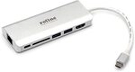 ROLINE Dockingstation USB Typ C, HDMI 4K, USB 3.2 Gen 1, SD/MicroSD, Gigabit