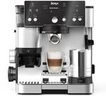 Ninja Luxe Essential 2-in-1-Kaffeemaschine mit Mahlwerk und Aufsch&auml;umer f&uuml;r...