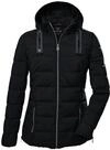 G.I.G.A. DX Damen Steppjacke mit abkn&ouml;pfbarer Kapuze GW 4 WMN QLTD JCKT, schwarz,