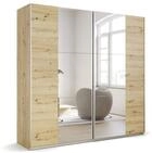 Rauch M&ouml;bel Kronach Schwebet&uuml;renschrank Schrank Kleiderschrank Eiche Artisan, Holz,
