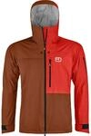 ORTOVOX 3L ORTLER JACKET, Hardshelljacke, wasserdichte Jacke, Herren
