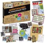 CRAZE R&auml;tsel Adventskalender Kinder - Krimi Escape Game 24 Umschl&auml;ge 