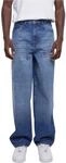 Urban Classics Herren Heavy Ounce Baggy Fit Jeans &ndash; Weite Denim Hose im Loose...