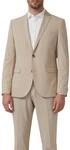 s.Oliver Black Label Herren 2140779 Business-Anzug Jacke, Beige 80m1,94