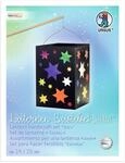 Ursus 2340099 - Laternen Bastelset Sterne, ca. 14 x 14 x 20 cm, 10 Blatt