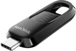 SANDISK Ultra Slider USB-Type-C-Laufwerk 1 TB (einziehbarer Anschluss, USB 3.2...