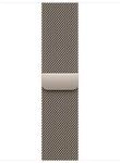 Apple Watch Band - Milanaise Armband - 40 mm - Natur - One Size (passt den meisten