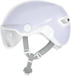 ABUS Stadthelm HUD-Y ACE - stylischer Fahrradhelm mit Visier und magnetischem,