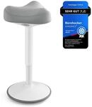 SONGMICS Hocker, Stehhocker um 360&deg; neigbar, Schreibtischstuhl,...