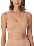 Schiesser Damen Soft BH mit Herausnehmbaren Pads Nahtlos - Classic Seamless...