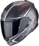 SCORPION EXO-491 RUN Matte Black-Red S