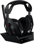 Logitech G Astro A50 LIGHTSPEED, Kabelloses Gaming-Headset + Basisstation (5.