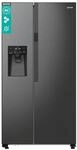 Gorenje NRR9185ESBXL Side by Side K&uuml;hl-Gefrier-Kombination Schwarz Edelstahl