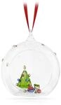 Swarovski Holiday Cheers Tree and Gifts Ball Ornament, gr&uuml;n