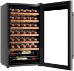 Cecotec Vinoteca 34 Flaschen Bolero Grandsommelier 34030 Edelstahl Kompressor, 80 l,