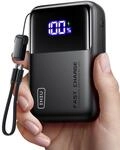 INIU 65W Schnellladen Laptop Power Bank, Klein 20000mAh Powerbank mit Angebrachtem