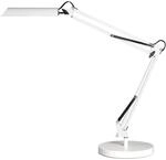 UNILUX LED Schreibtischleuchte Swingo, dimmbar, wei&szlig;