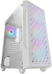 Mars Gaming MC-GEO, Gaming ATX-Geh&auml;use, 4X FRGB Rainbow 12cm L&uuml;fter, Geometrisches