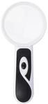First Aid Only Lupe mit Licht | LED Handlupe als Lesehilfe f&uuml;r Senioren | 3- bis