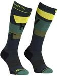 ORTOVOX Freeride Long Socks Cozy M, 54401, Black Steel, 39-41