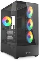 Sharkoon AK6 RGB PC Geh&auml;use, ATX, Schwarz