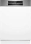 Bosch Serie 6 SMI6ECS12E teilintegrierter Geschirrsp&uuml;ler 60 cm, Edelstahl &ndash;...