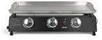 7200 W Gas-Plancha aus schwarzem Metall - DOC249