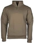 Mil-Tec Tactical Sweatshirt (Unisex) &bull; Pullover mit Zipper &bull; Sweater mit Kragen