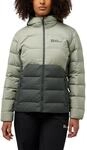 Jack Wolfskin Damen Ather Down Hoody W Daunenjacke, Slate Green, XXL EU