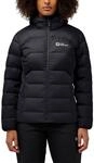 Jack Wolfskin Damen Ather Down Hoody W Daunenjacke, Schwarz, XL EU