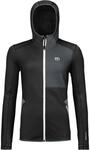 ORTOVOX Fleece Hoody W, 86976, Black Raven, S